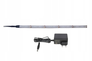 Oświetlenie LED białe neutralne 195 cm do szafy garderoby komody
