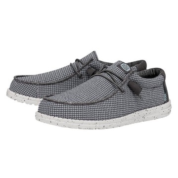 Мужские легкие мокасины, туфли-слипоны HeyDude Wally Sport Mesh 44