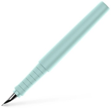 FABER-CASTELL Перова ручка шкільна на патрони Poly CARIBIC Синій перо B