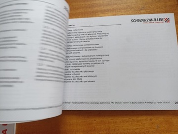 Руководство по эксплуатации полуприцепа и прицепа-платформы Schwarzmueller