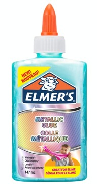 ELMERS klej METALICZNY TURKUSOWY do Slime 147 ml