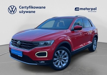 Volkswagen T-Roc I SUV 1.5 TSI ACT 150KM 2020 Volkswagen T-Roc Premium Pakiety, GPS, ACC, Digital Cockpit, Kamera cofan