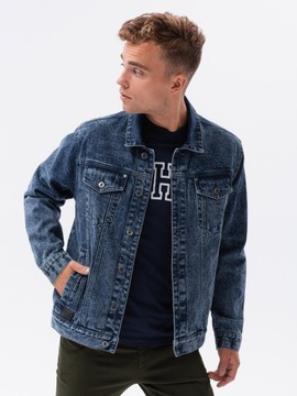 Kurtka męska jeansowa katana C441 V4 c.jeans L