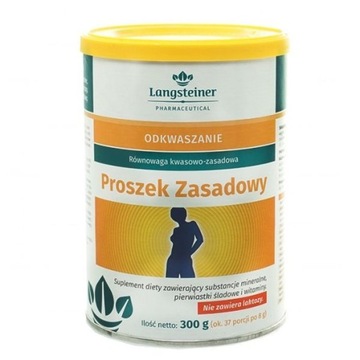 Proszek zasadowy Langsteiner 300g odkwaszenie deto