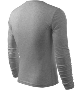 MALFINI FIT-T LS 119 FITTED мужская футболка с длинными рукавами SLIM L