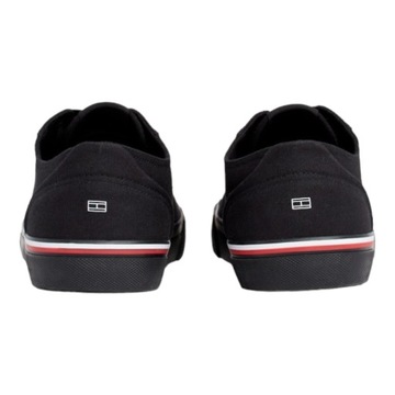 TOMMY HILFIGER BUTY MĘSKIE CORPORATE VULC CANVAS CZARNE r.43