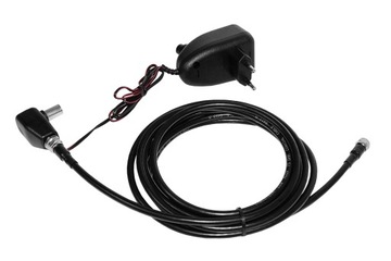Gotowy 30m kabel + zasilacz regulowany do anteny