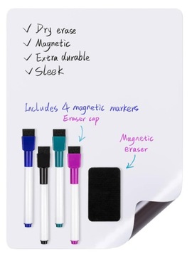 МАГНИТНАЯ ДОСКА СУХОГО Стираемая пленка для холодильника ОБРАЗОВАТЕЛЬНЫЙ ПЛАНИРОВЩИК MAZAK