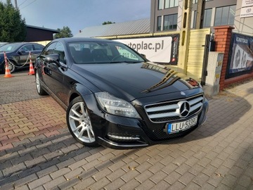 Mercedes CLS W218 Coupe 350 CDI BlueEFFICIENCY 265KM 2013 Mercedes CLS 350 3.0CDi 265KM Skóra Klimatronic, zdjęcie 1