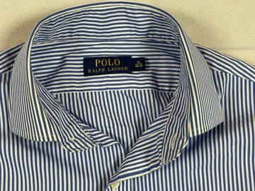 Ralph Lauren koszula paski logo unikat klasyk XL