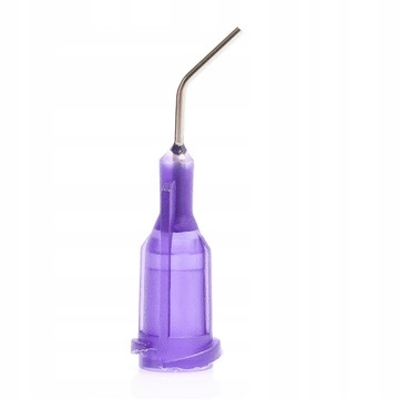 IGŁA DOZOWNICZA ZAGIĘTA DO FLUXU KLEJU 21G 0,51MM