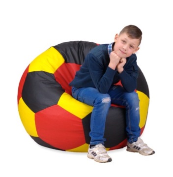 Трехцветный прочный ШАР ППУФ 450л 100см EGATO