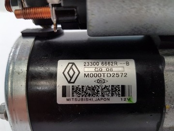 Стартер Renault Dacia 233006662R M000TD2572 12V