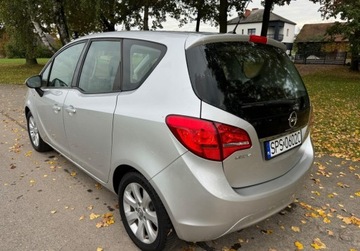 Opel Meriva II Mikrovan 1.4 Twinport ECOTEC 100KM 2010 Opel Meriva Bezwypadkowy, oryginalny lakier, instalacja gazowa LPG 1.4, zdjęcie 6