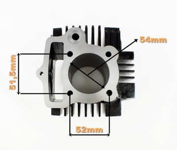 ЦИЛИНДР 4T 125CCM (54мм) (ширина 14мм) KPL.-РУКОВОДСТВО -