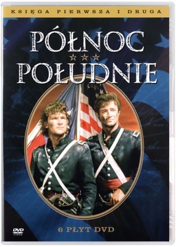 POLNOC POLUDNIE KSIEGA 1+2 Patrick SWAYZE BOX 6DVD