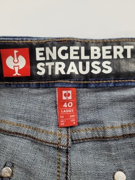 Spodenki jeansowe ENGELBERT STRAUSS Jeansy r. 40