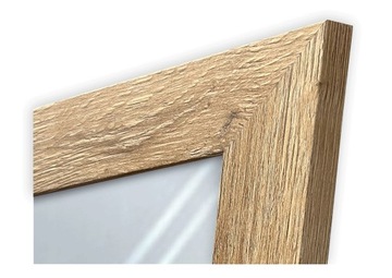 Lustro w szerokiej ramie 170x60 dąb grandson