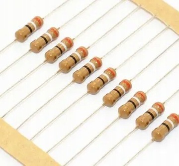 Rezystor 1kohm 0,5W x100szt.