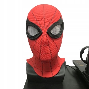 Maska spider-man cosplay Halloween czerwony