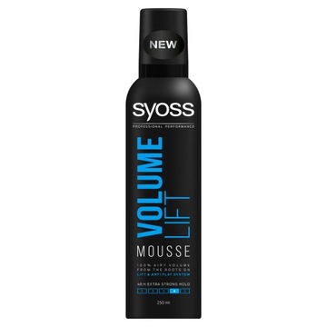 Syoss Volume Lift Mousse Pianka do Włosów w Sprayu 250ml