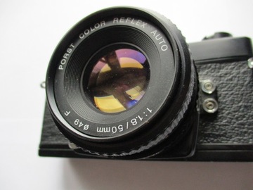 Porst Compact-Reflex + Porst Color 50 мм 1:1,8