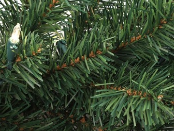 ЕЛОЧНАЯ ГИРЛЯНД-ЦЕПЬ РОЖДЕСТВЕНСКИЕ УКРАШЕНИЯ ИСКУССТВЕННАЯ ЕЛЬ ТОЛЩИНА 270 СМ