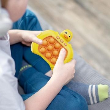 Антистрессовая аркадная игра pop it popit консоль Push Duck Duck