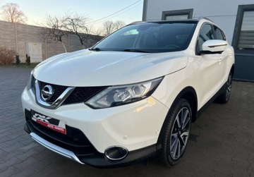 Nissan Qashqai II Crossover 1.2 DIG-T 115KM 2016 Nissan Qashqai 1.2 Benzyna 115 KM Panorama Nawigacja Sensor Kamera 1.2