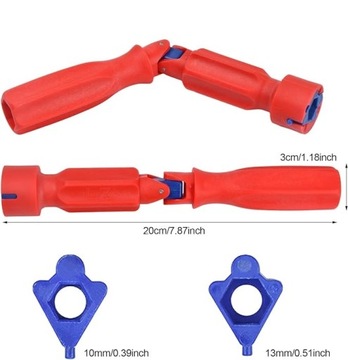УНИВЕРСАЛЬНЫЙ МОНТАЖНЫЙ КЛЮЧ ДЛЯ ЗАМЕНЫ СИДЕНЬЯ УНИТАЗА