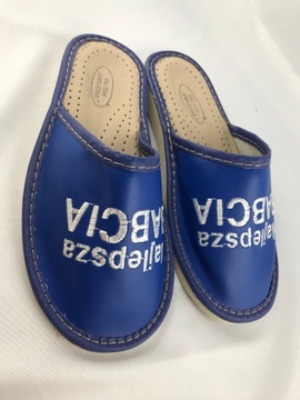 B03 Góralskie Kapcie Pantofle NAJLEPSZA BABCIA 38
