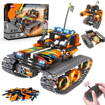 VATOS Stem Mechanical 3w1 Zdalnie jeżdżące modele 392 elementy