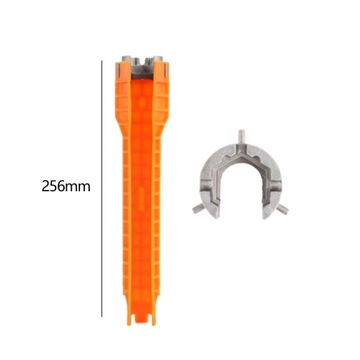 pod zlewozmywak Klucz instalacyjny Uniwersalny niezbędny gadżet Żółty 5 w 1