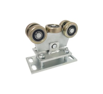 ТЕЛЕЖКА ДЛЯ ВОРОТ 5 РОЛИКОВ ПРОФИЛЬ 80x80x5 800кг