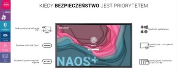 Monitor interaktywny NewLine NAOS + TT-5521IP