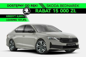 Skoda Octavia IV Liftback 1.5 TSI EVO 150KM 2026 Škoda Octavia Skoda Octavia Sportline 1.5 TSI