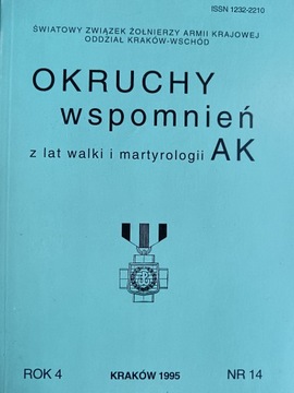 OKRUCHY WSPOMNIEŃ Z LAT WALKI I MARTYROLOGII AK nr 14