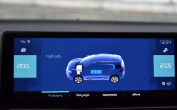 Citroen C5 Aircross SUV Plug-In Facelifting 1.6 PureTech Plug-In 180KM 2023 Citroen C5 Aircross SKORA Alusy LED Navi. grzane Fotele Panorama BLIS linn, zdjęcie 38