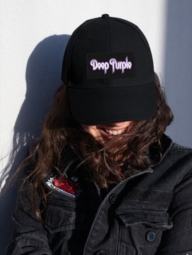 Бейсболка DEEP PURPLE с нашивкой