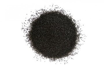 Żwirek Piasek Kwarcowy Czarny Akwa 1,2-1,8mm 1kg