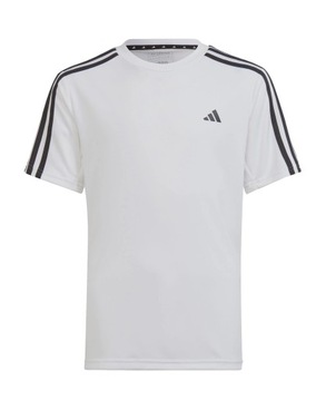 Koszulka ADIDAS Train essentials 3-Stripes Training Tee biała roz. 176 cm