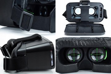 Gogle Okulary Wirtualne 3D +Kontroler do Telefonu