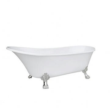 Wanna retro wolnostojąca 150cm AKRYLOWA BIAŁA