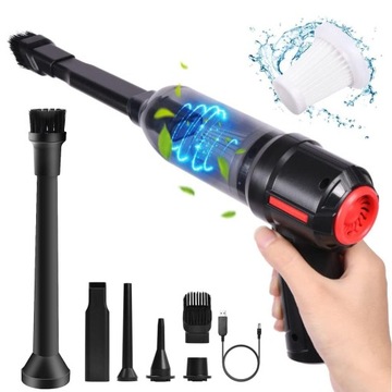 ELEKTRYCZNA DMUCHAWA SPRĘŻONE POWIETRZE KOMPRESOR AIR DUSTER DO KURZU