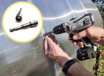 Szklarnia z poliwęglanu 3x6 m 40x20mm 6mm