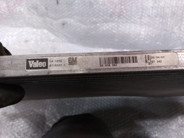 Vectra C chłodnica klimy 24418362