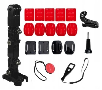 Zestaw Uchwytów Mocowań 3M na Kask SHOOT GoPro 10