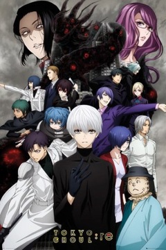 Tokyo Ghoul: RE Bohaterowie - plakat 61x91,5 cm