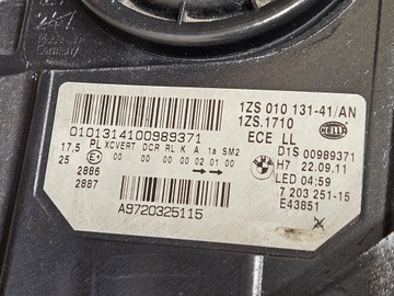 BMW 5 F10 F11 2010-13 XENON NATÁČECÍ DYNAMIC SVĚTLO