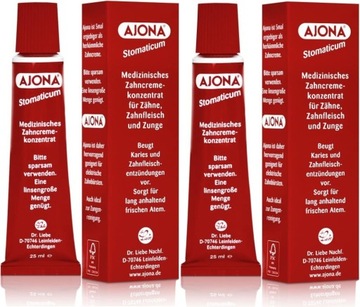 AJONA Pasta do Zębów Koncentrat Medyczny 2x25ml DE